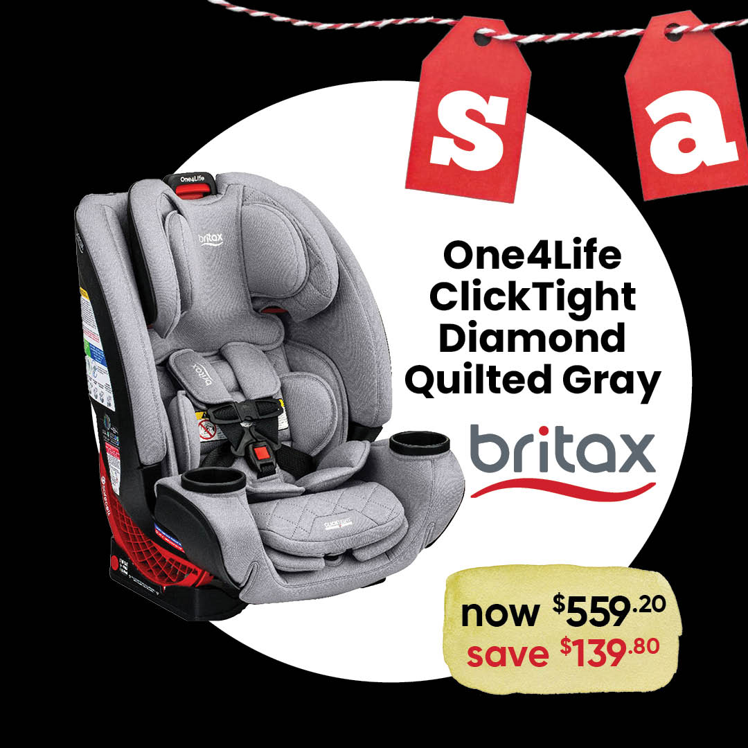 Save $139.80 on Britax One4Life ClickTight Diamond Quilted Gray